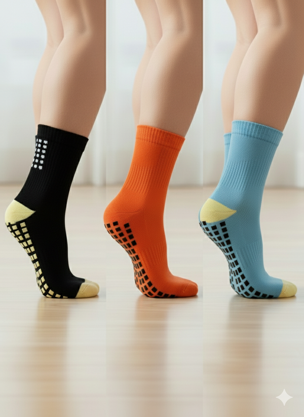 Grip Socks (Combo-3)